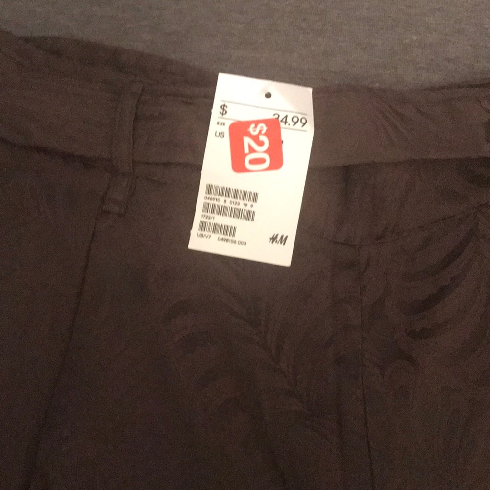 H&M Printed Ankle Pants